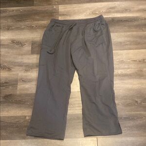 Scrub Star Women’s Grey Scrub Pants EUC 2XL
